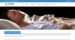 Desktop Screenshot of delsleep.com
