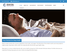 Tablet Screenshot of delsleep.com